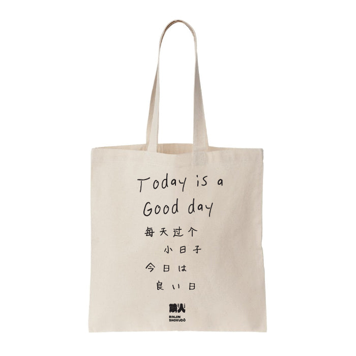 Rinjin "Today is a good day" Tote Bag