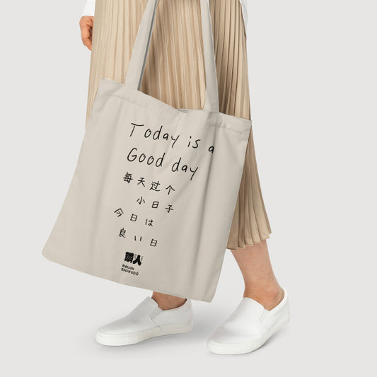 Rinjin "Today is a good day" Tote Bag